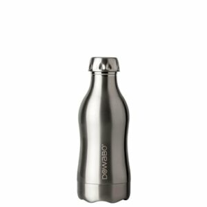 Dowabo Isolierflasche Trinkflasche Pure Steel