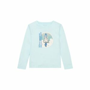 TOM TAILOR Langarmshirt Light Water Blue