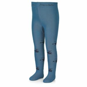 Sterntaler Strumpfhose Hubschrauber mittelblau