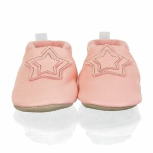 Sterntale Baby-Krabbelschuh Leder rosa