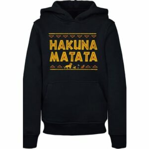 F4NT4STIC Hoodie Disney König der Löwen Hakuna Matata The Lion King schwarz