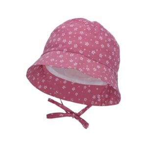 Sterntaler Hut Blumen pink