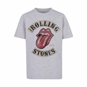 F4NT4STIC T-Shirt The Rolling Stones Rockband Tour '78 Black heather grey