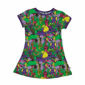 Smafolk Kleid Jungle viola