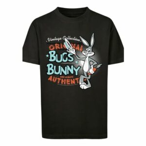 F4NT4STIC T-Shirt Looney Tunes Vintage Bugs Bunny schwarz
