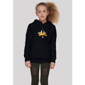 F4NT4STIC Hoodie Looney Tunes Daffy Duck Big Face schwarz