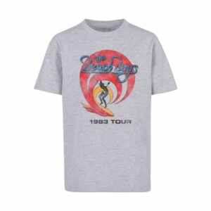 F4NT4STIC T-Shirt The Beach Boys Band Surfer '83 Vintage heather grey