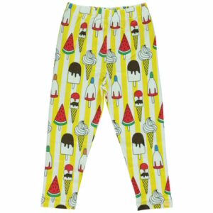 Smafolk Leggings Ice cream yellow