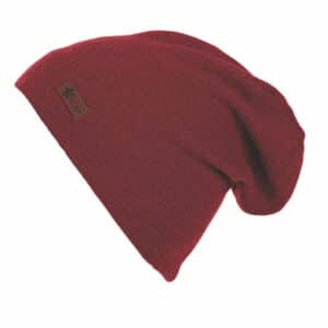 Sterntaler Slouch-Beanie weinrot