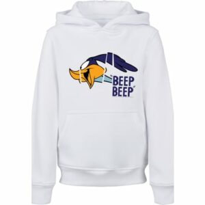 F4NT4STIC Hoodie Hoodie 'Looney Tunes Roadrunner Beep Beep' weiß