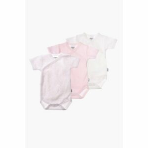 Liliput Baby-Body weiß und rosa