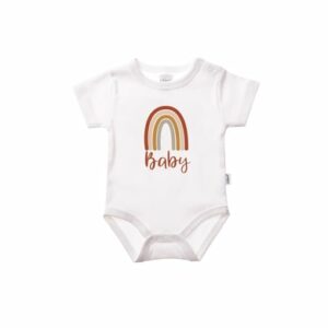 Liliput Baby-Body Regenbogenbaby weiß