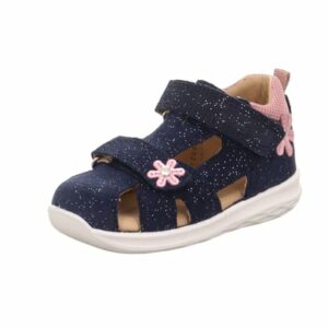 superfit Sandale Bumblebee blau/rosa (mittel)