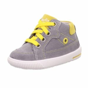 superfit Halbschuh Moppy grau/gelb (mittel)