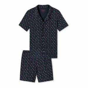 Schiesser Schlafanzug Pyjama Story dark blue