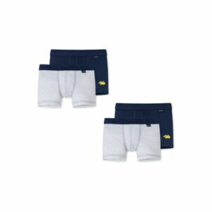 Schiesser Boxer Allday Basic weiß/blau