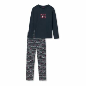 Schiesser Pyjama Family dunkelblau