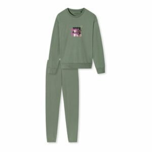 Schiesser Pyjama Original Classics khaki