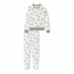 Schiesser Pyjama Growth Feeling @ Home off-white