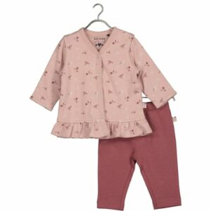 BLUE SEVEN 2er Set Cardigan + Leggings Mauve