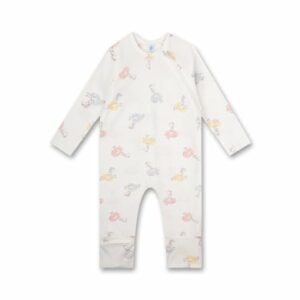 Sanetta Overall Giraffen beige