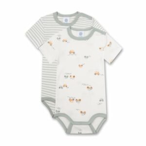 Sanetta Body Doppelpack Traktor offwhite