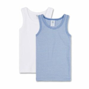 Sanetta Unterhemd Weiß/Blau