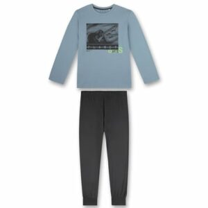 Sanetta Pyjama Blau/Grau