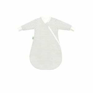 odenwälder Unterzieh-BabyNest Jersey stripes grey 50 - 70 cm