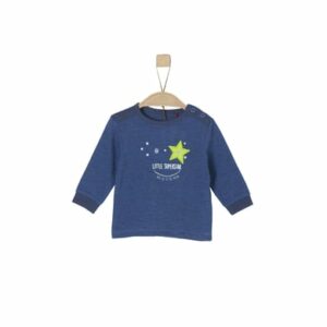 s.Oliver Boys Langarmshirt blue melange