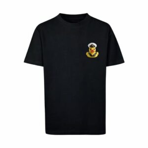 F4NT4STIC T-Shirt Rubber Duck Captain TEE UNISEX schwarz