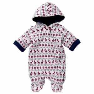 Baby Sweets Schneeanzug Little Reindeer grau navy braun