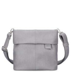 zwei Mademoiselle M8 - Schultertasche 25 cm canvas-grey