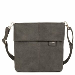 zwei Mademoiselle M8 - Schultertasche 25 cm nubuk-stone