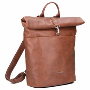 zwei Mademoiselle MR180 - Rucksack 38 cm cognac