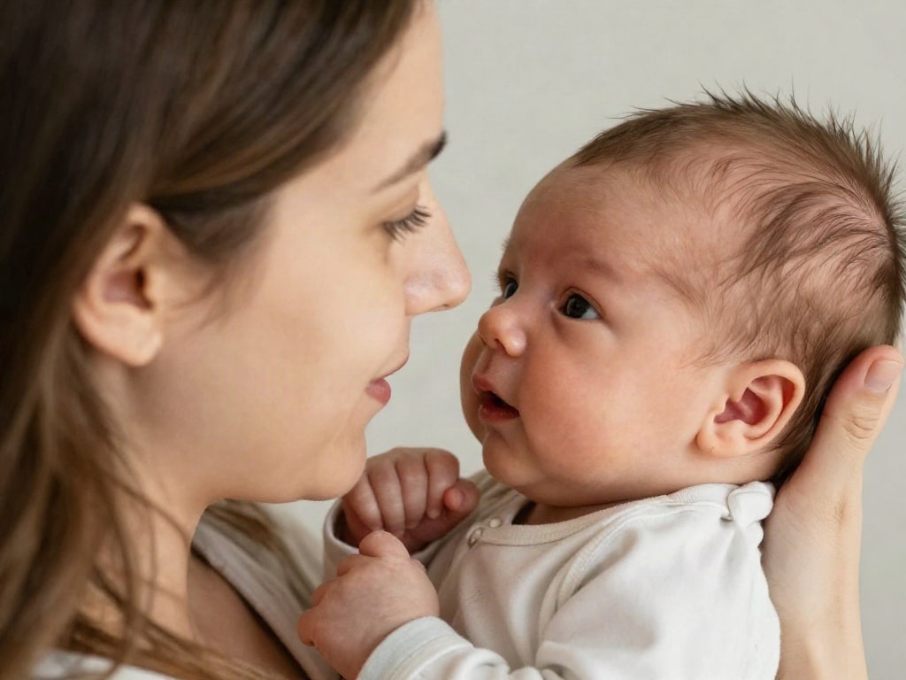 Baby 1 Monat Entwicklung
