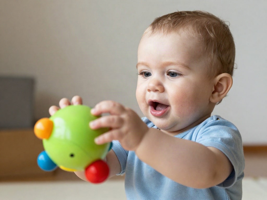 Baby 4 Monate Entwicklung