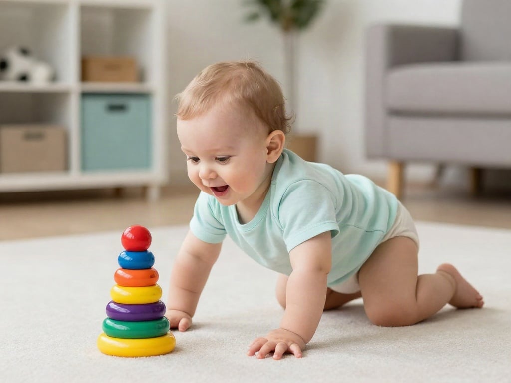 Baby 9 Monate Entwicklung