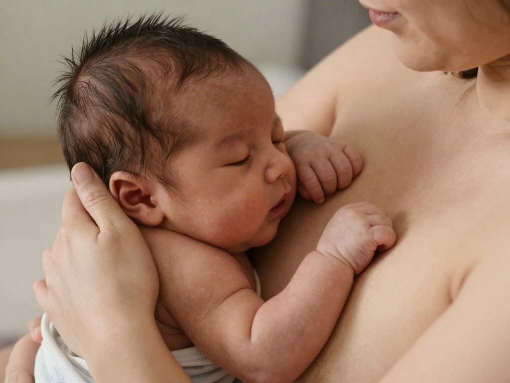 erste Stunden mit Baby