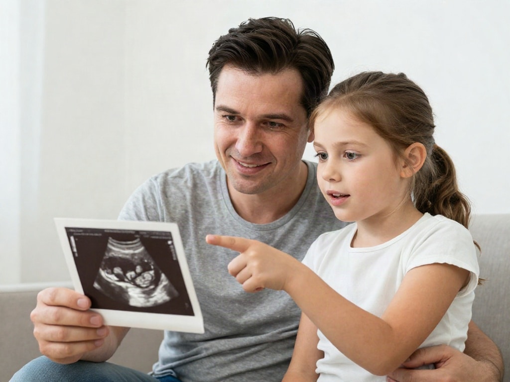 Geschwister vorbereiten Baby