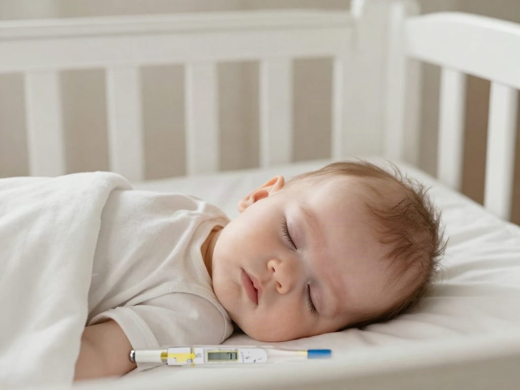 Baby Raumtemperatur schlafen
