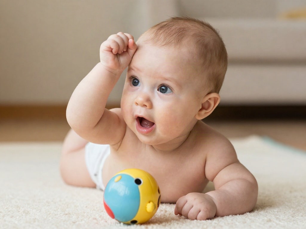 Baby sitzen lernen