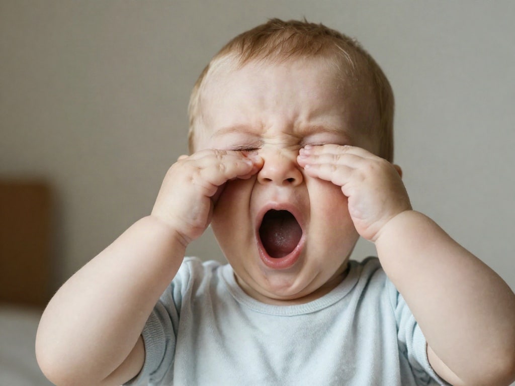 Baby übermüdet