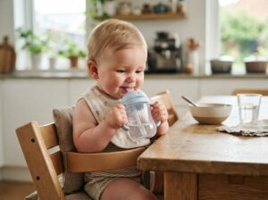 Baby Wasser trinken
